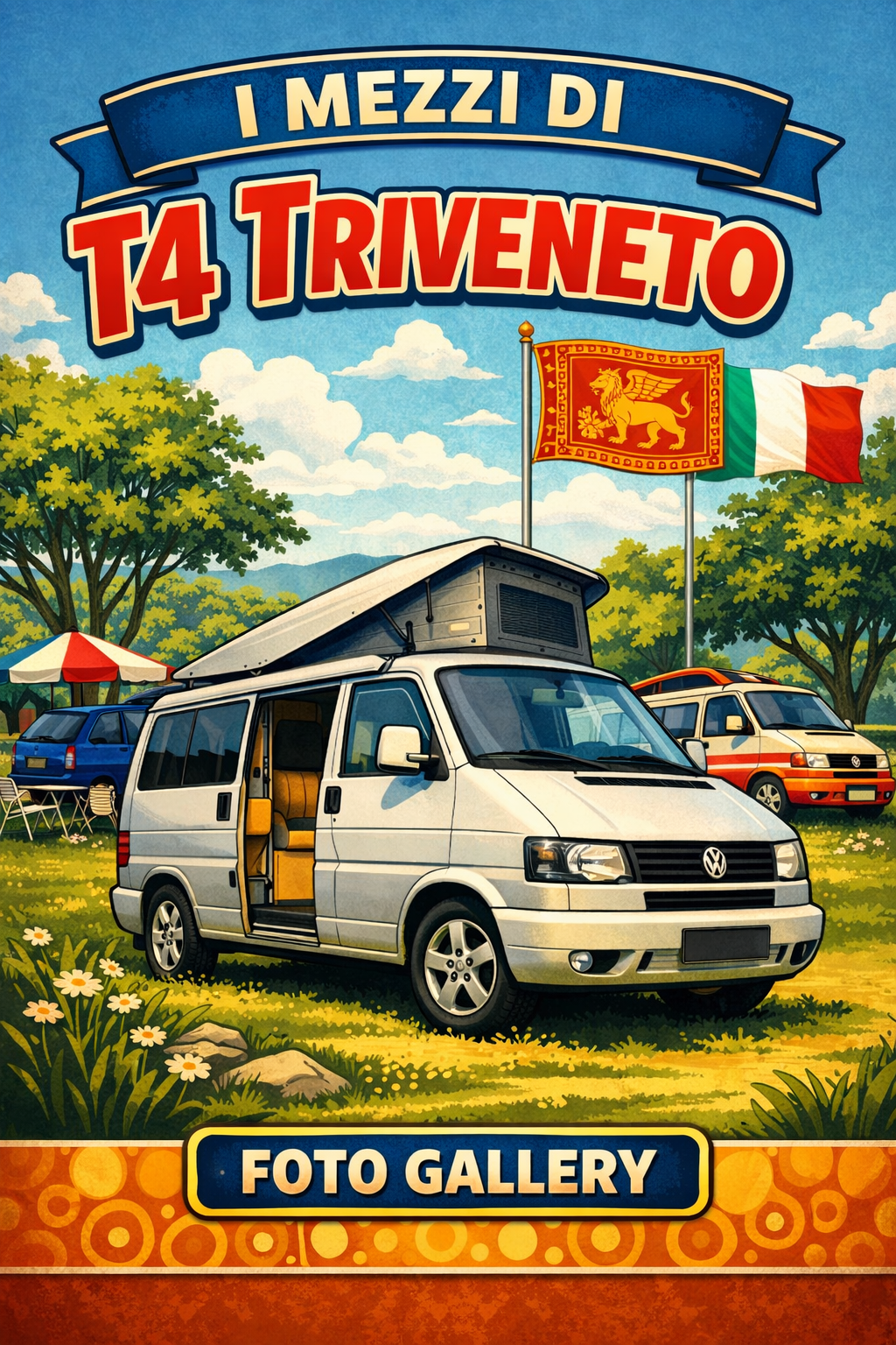 I mezzi di T4 Triveneto